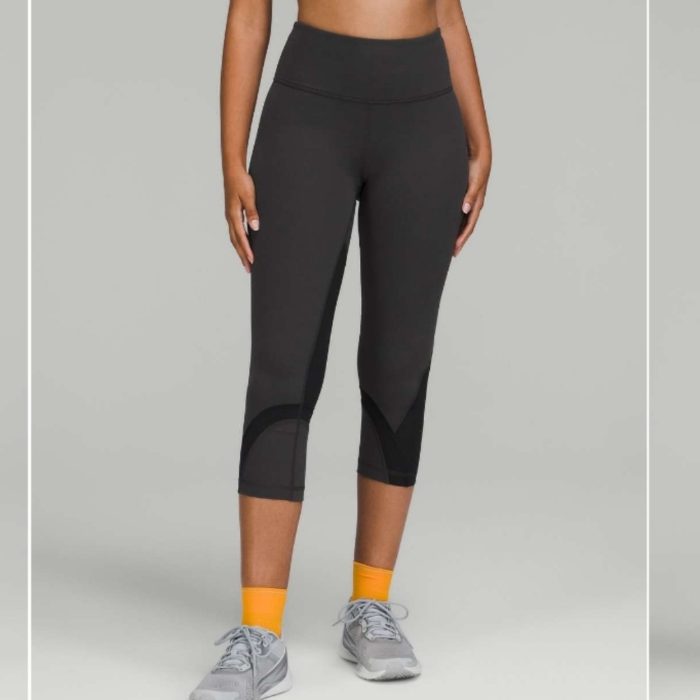 2023 Lululemon Throwback Inspire High Rise Crop